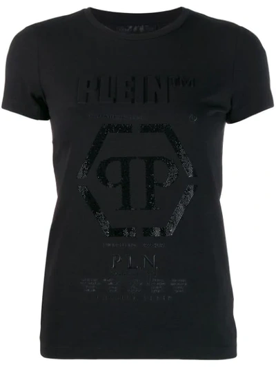 Philipp Plein P.l.n.t-shirt In Black