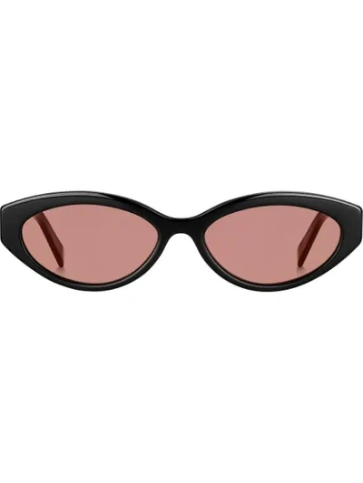 Max Mara Slim I Sunglasses In Black