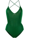 Mc2 Saint Barth Reversible Swimsuit - Green