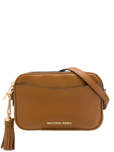 Michael Michael Kors Tassel Belt Bag In Brown