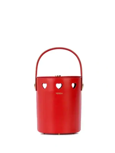 Perrin Paris Le Mini Seau In Red