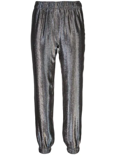 Haney Colette Trousers In Silver