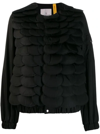 Moncler Indio Petal Embellished Jacket In Black
