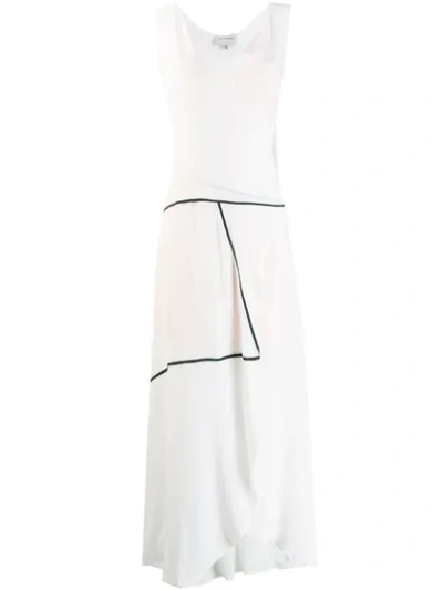 Zeus + Dione Erato Wrap Dress In White