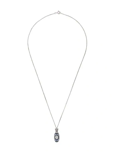 V Jewellery Chanin Pendant Necklace In Silver