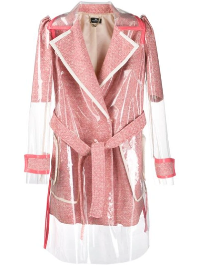 Elisabetta Franchi Coats In Pink