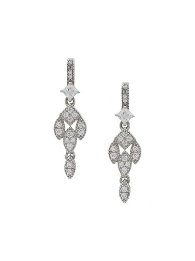 V Jewellery Premier Earrings In Silver