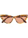 Tom Ford Charlie Sunglasses In Brown