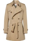 Burberry Short Chelsea Fit Trench Coat - Neutrals