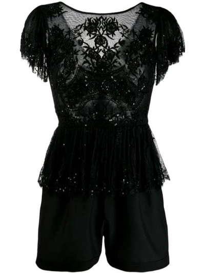 Aniye By Lace Playsuit - Black