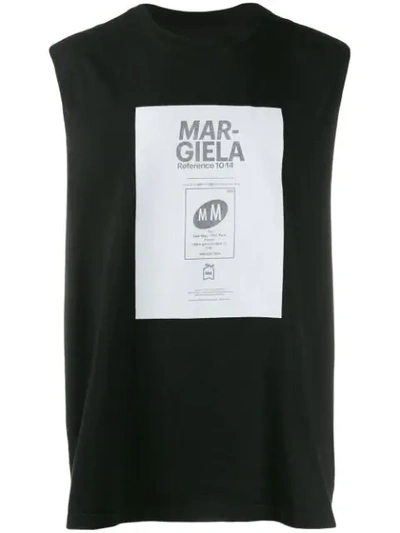 Maison Margiela Box Reference Vest In Black