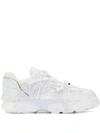 Maison Margiela Fusion Low Top Sneakers In White