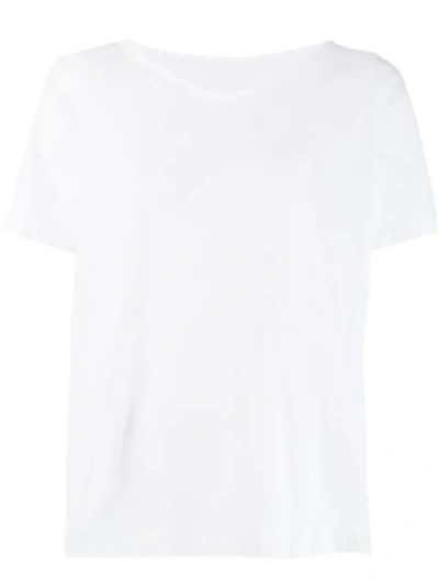 Casey Casey V-neck T-shirt - White