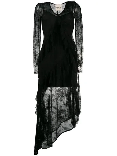 Aniye By Lace Asymmetric Dress - Black