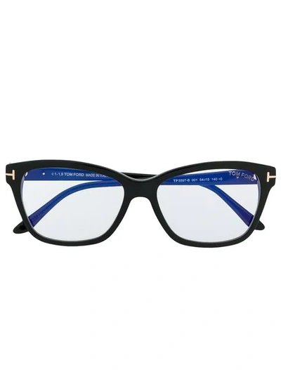 Tom Ford Eyewear Square Frame Glasses - Black