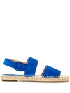 Paloma Barceló Luna Sandals In Blue