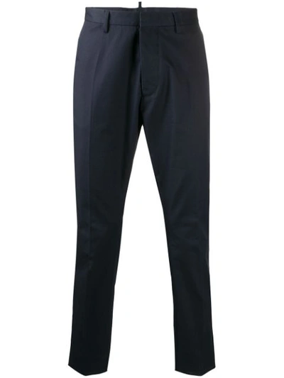 Dsquared2 Hockney Slim-fit Trousers In Blue
