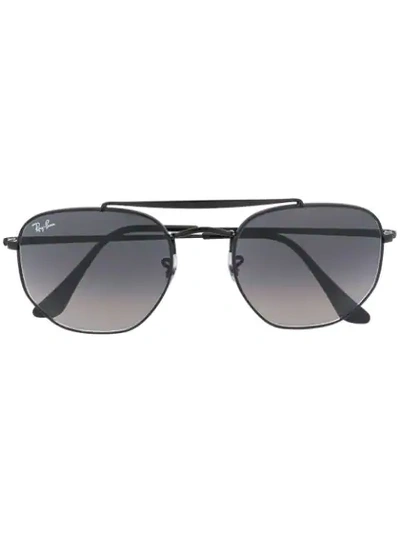 Ray Ban Marshal Gradient Sunglasses In Black