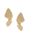 Annelise Michelson Extra Small Twist Earrings In Gold