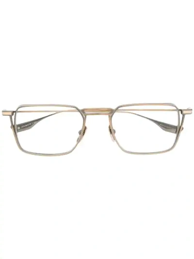 Dita Eyewear Lindstrum Glasses In Metallic