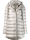 Herno Quilted Puffer Jacket In 9408 Grey