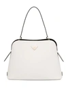 Prada Promenade Shoulder Bag In White