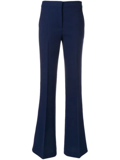 Emilio Pucci Flared Tailored Trousers In Blue