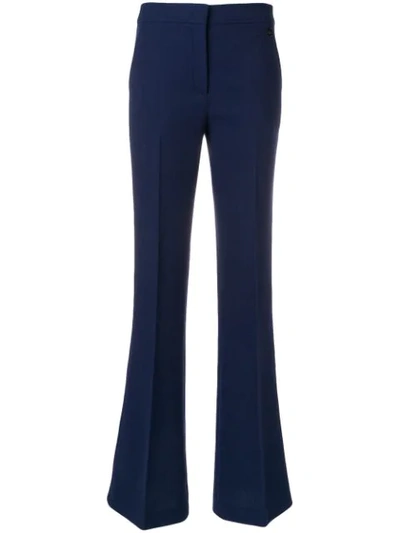 Pucci Flared Tailored Trousers In Blue