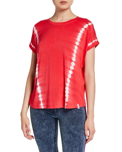 Marc New York Performance Tie-dye Tee In Caliente