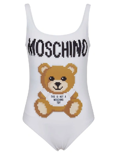 Moschino Bathing Suit In White