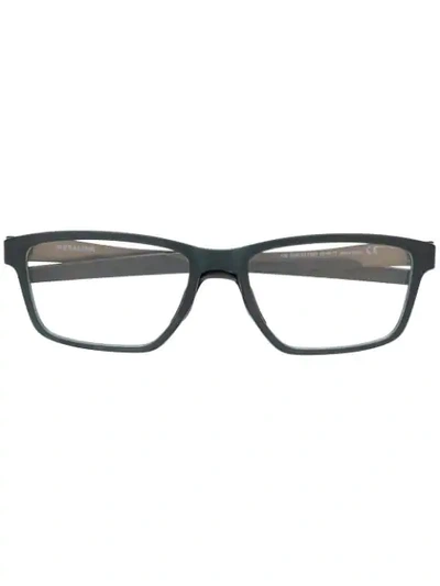 Oakley Rectangle Frame Gasses - Green