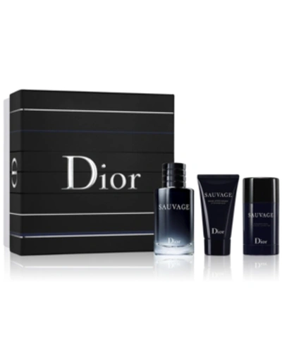 Dior Men's 3-pc. Sauvage Eau De Toilette Gift Set