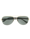 Gucci Aviator-frame Sunglasses In 006