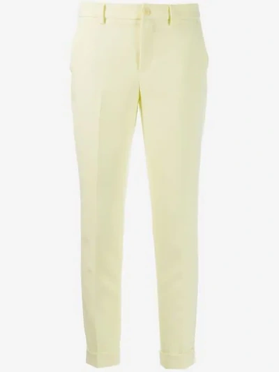 Liu •jo Liu Jo Slim-fit Trousers - Yellow