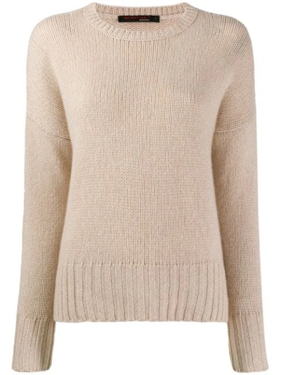 Incentive! Cashmere Drop Shoulder Jumper - Neutrals