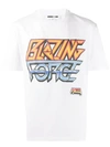 Mcq By Alexander Mcqueen Blazing Force T-shirt In White