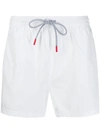Fila Side Logo Swim Shorts In White