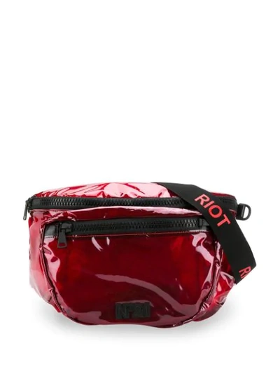 N°21 Riot Belt Bag In Red