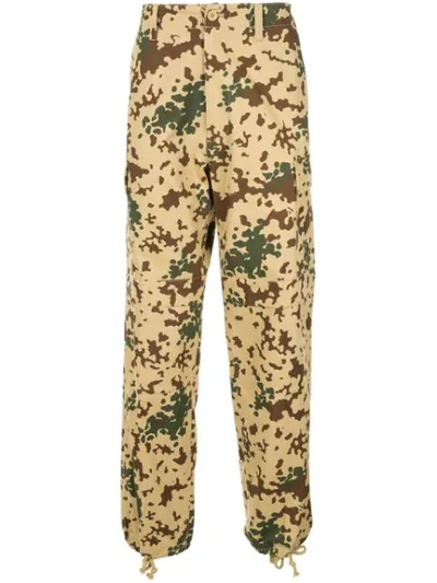 We11 Done Military Trousers In Neutrals