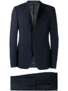 Givenchy Contrasting Panel Two Piece Suit In Blue