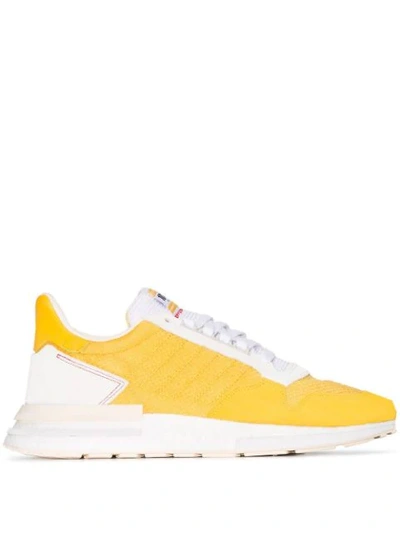 Adidas Originals Adidas Yellow And White Zx 500 Rm Sneakers | ModeSens