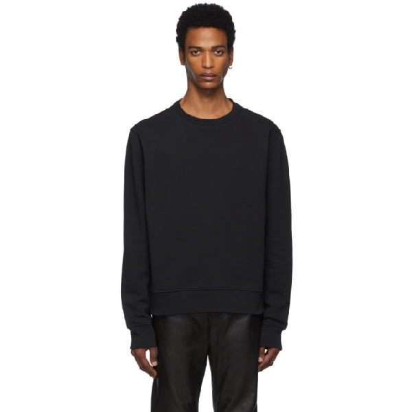 margiela elbow patch sweatshirt