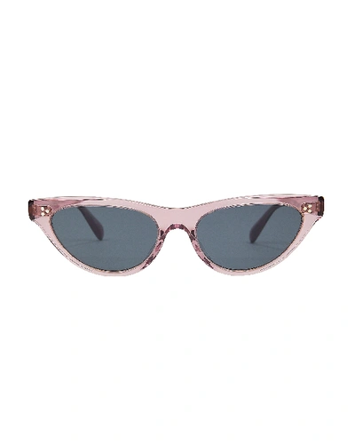 Oliver Peoples Zasia Cat Eye Sunglasses In Pink