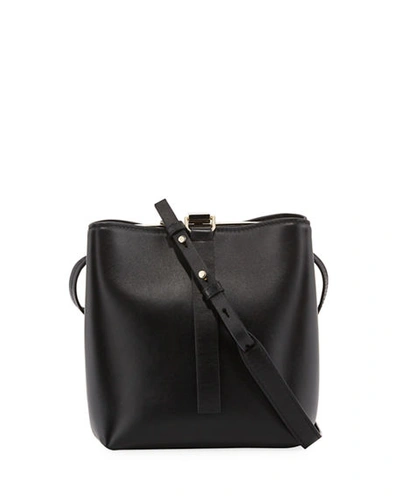 Proenza Schouler Frame Napa Leather Crossbody Bag In Black