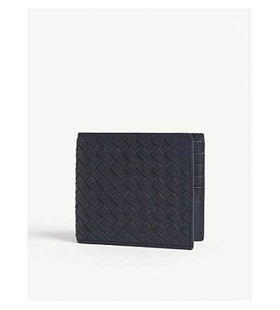 Bottega Veneta Intrecciato Leather Wallet In Light Tourmaline