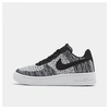Nike Air Force 1 Flyknit 2.0 Trainers Black In Grey / Black