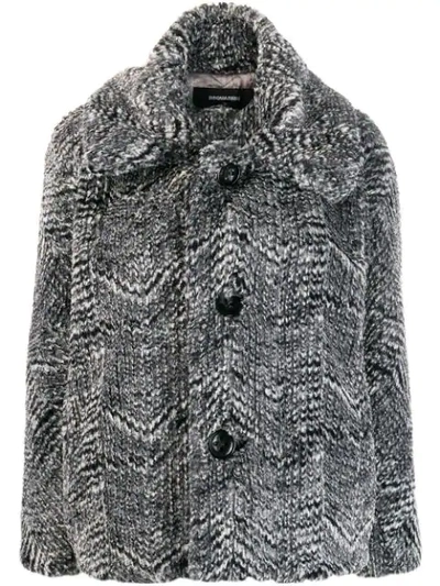 Dsquared2 Structured Cocoon Jacket In F