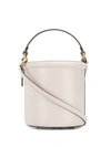 Coach Drawstring Bucket Bag In Neutrals