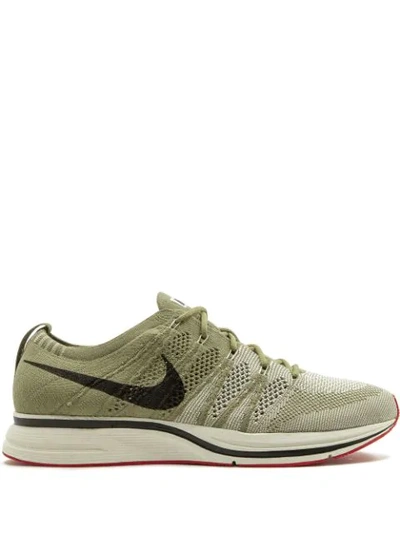 Nike Flyknit Trainer Sneakers In Green