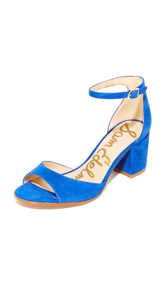 sam edelman heels blue